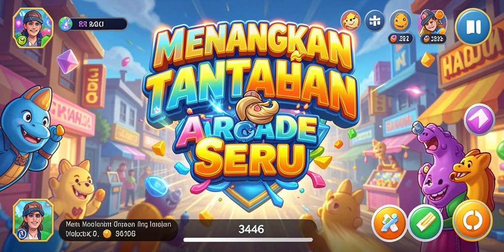 Tampilan gameplay seru dari 3446, tantangan menanti Anda.