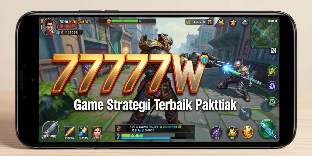 Gameplay seru dan menegangkan dari 7777W menunjukkan strategi yang menarik.