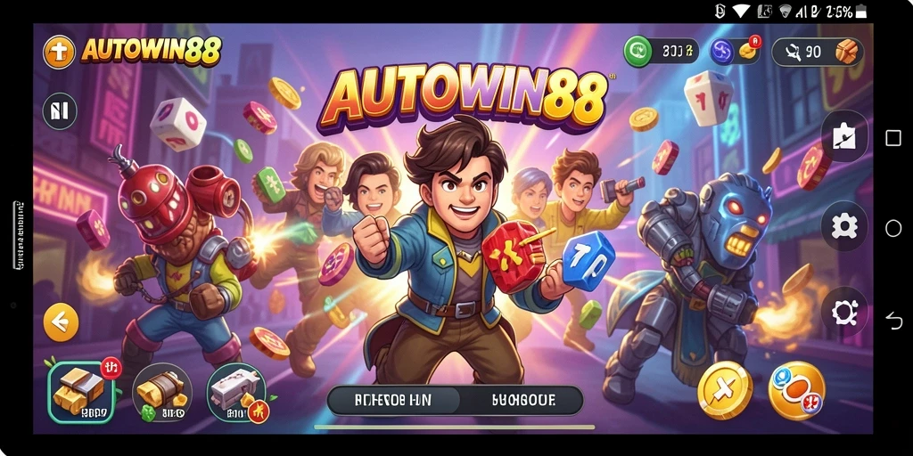 Screenshot menampilkan gameplay seru AUTOWIN88 dengan aksi cepat dan grafis menarik.