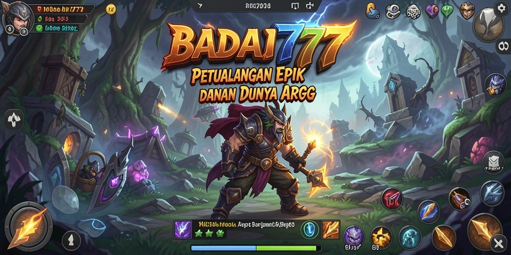 Tampilan gameplay seru dengan pertempuran ARPG yang mendebarkan.