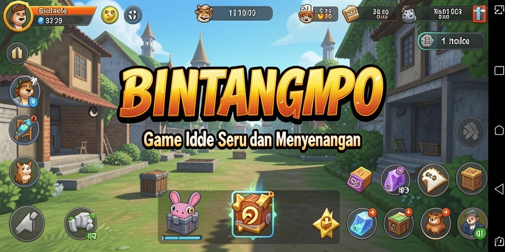 Tampilan gameplay BINTANGMPO yang menawan dan interaktif.