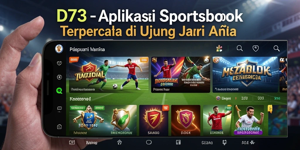 Tampilan gameplay D73 yang menarik dan interaktif.