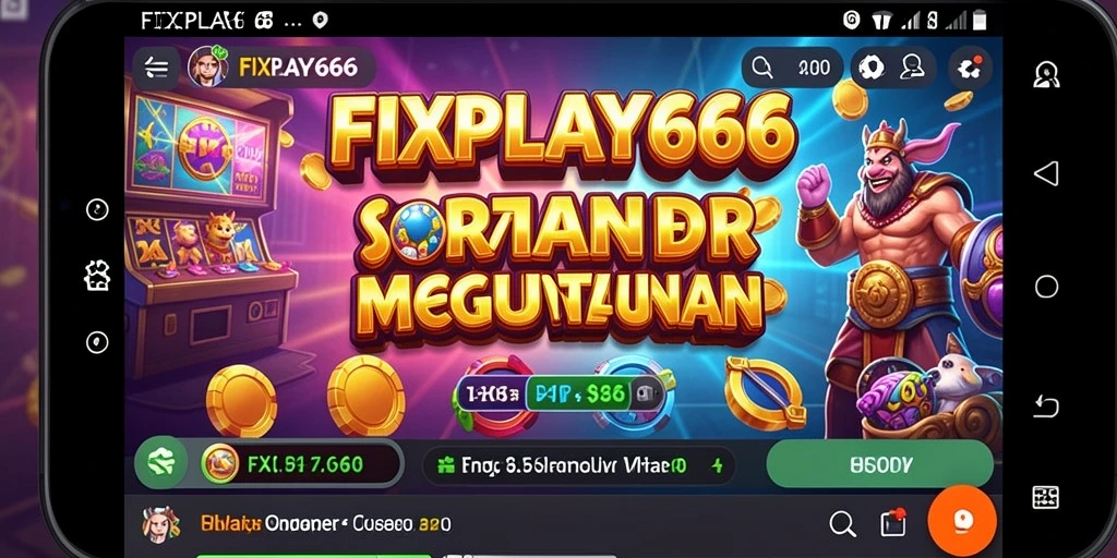 Tampilan gameplay Slot FIXPLAY666 yang menarik dan menghibur.