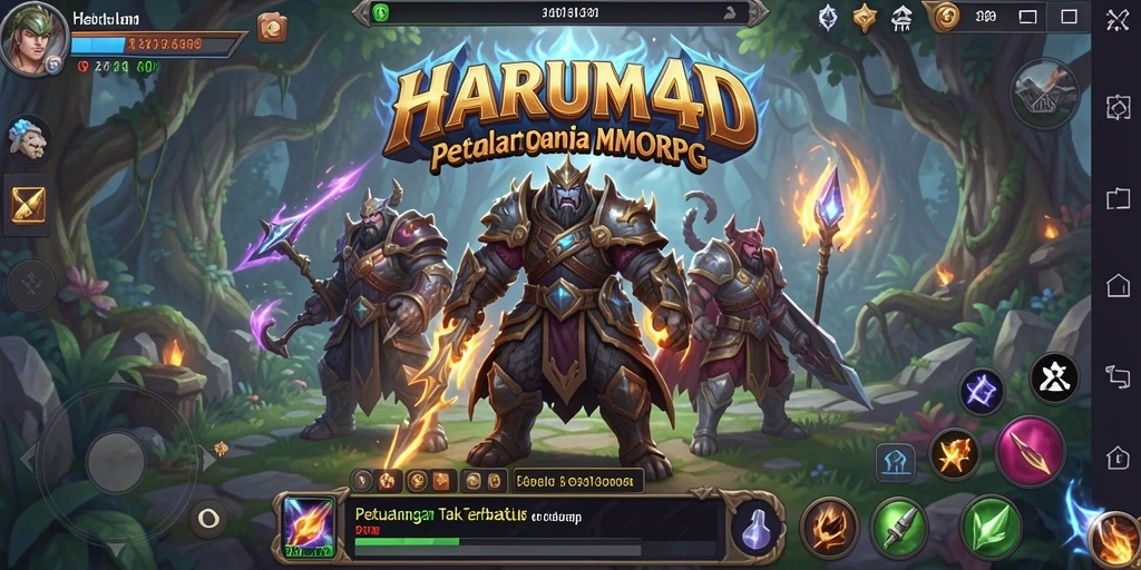 Tampilan menarik dari petualangan epik di HARUM4D.