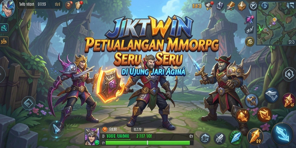 Gameplay seru di JKTWIN dengan grafis menawan.