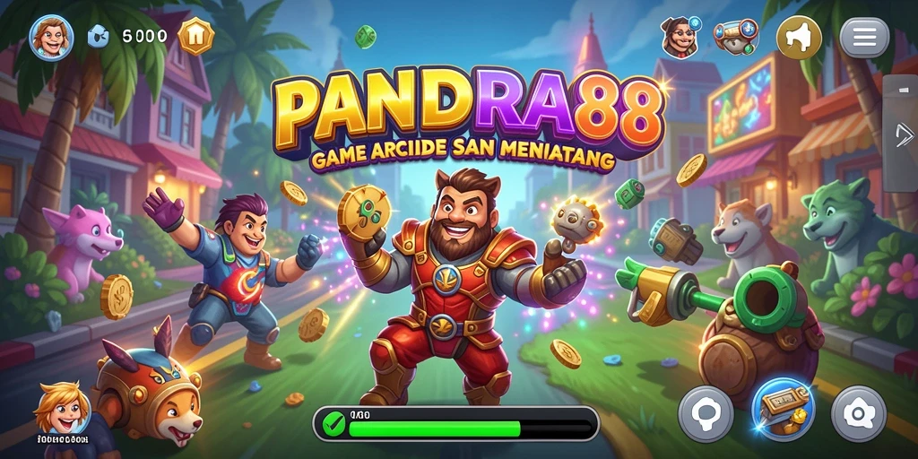 Tampilan gameplay PANDORA88 yang menarik dan colorful.