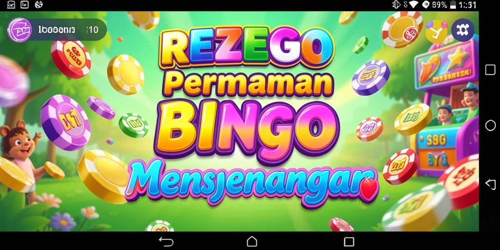 Tampilan gameplay Bingo yang mendebarkan di REZEGO.